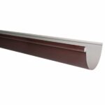Canaleta PVC Marrón 4 m