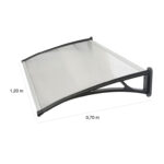 Alero Listo 0.70x1.20 mts Transparente