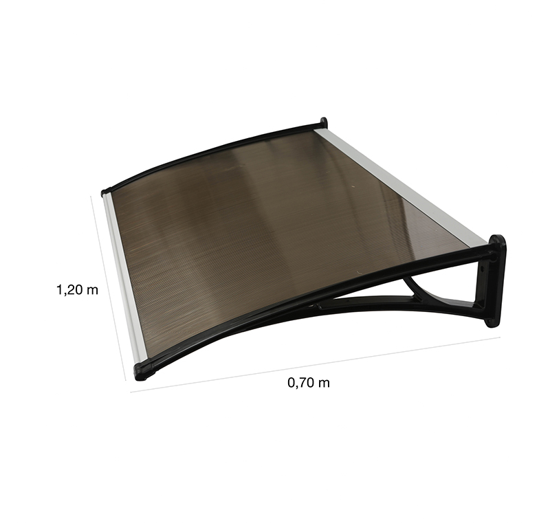 Alero Listo 0.70x1.20 mts Bronce - Imagen 1