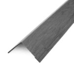 Esquinero Exterior Negro Siding Metalico 2,90 mts.