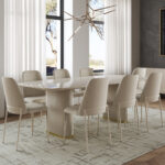 Comedor 1.8 Lintz Off white 6 sillas Lucille Off White