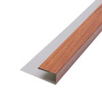 Perfil Jota Metálico Café Madera 2,90 mts.