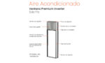 Aire Acondicionado Ventana Premium Inverter 8000 BTU/H Solo Frio Cobertura 19M2 PWA 3300W KHONE - Imagen 2