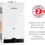Calefont 13 Litros Master Gas Licuado Splendid