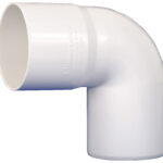 Codo Canaleta M-H Blanco 75x87 mm