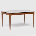 Comedor 1.35 Addar Off White 4 sillas Ella - Imagen 6