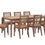 Comedor 2.1 Laurent Canela+ 8S Saga Ratan Caramelo