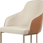 Comedor Albany Gold 2.4 + 8 Sillas Albany Caramel Gold - Imagen 2