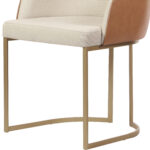 Comedor Albany Gold 2.4 + 8 Sillas Albany Caramel Gold - Imagen 3