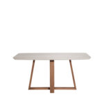 Comedor Bennet 1.6 + 6 Sillas Elsie Beige