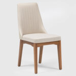 Comedor Laurent 2.1 Off white + 8 Sillas Elsie Beige - Imagen 2