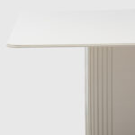 Comedor Liege Cuadrada + 8 Sillas Elsie Beige - Imagen 6