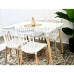 Comedor Rectangular Mesa Eames 120x80cm + Sillas Windsor - Imagen 9