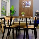 Comedor Rectangular Rusti 140x80 + Sillas Soma Negro - Imagen 6