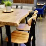 Comedor Rectangular Rusti 140x80 + Sillas Soma Negro - Imagen 8