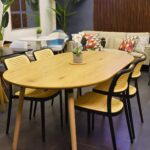 Comedor Wood Extensible + 4 Sillas Aia - Imagen 5