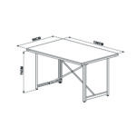 Comedor York 27925 + Bancas - Imagen 3