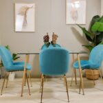 Juego de Comedor Rectangular Vidrio 120x80cm + 4 Sillas Berta - Imagen 9