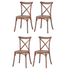 Pack 4 Sillas Crossback Basic - Imagen 3