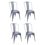 Pack 4 Sillas Tolix - Imagen 2