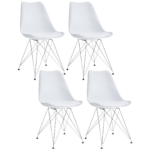 Pack 4 Sillas Tulip Iron - Imagen 2