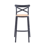 Pack 4 Taburetes Crossback Basic 76cm - Imagen 2