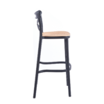 Pack 4 Taburetes Crossback Basic 76cm - Imagen 3