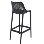 Pack 4 Taburetes Euro Basic Negros 75cm - Imagen 2