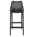 Pack 4 Taburetes Euro Basic Negros 75cm - Imagen 4