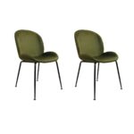 Pack de 2 Sillas Berta Velvet PN (Elegir Color) - Imagen 6