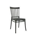 Pack de 4 Sillas Windsor Basic Negro