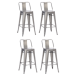 Pack de 4 Taburetes Tolix 65cm - Imagen 9