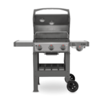 Parrilla a gas Spirit II S-320 GBS ( 3 Quemadores + Cocinilla ) Acero inoxidable - Imagen 2