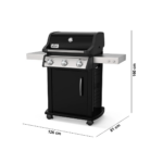 Parrilla a gas Weber Spirit Black E-315 GBS ( 3 Quemadores ) - Imagen 4