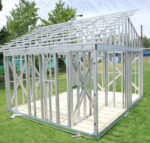 Perfil C 2x4x0,85mm x2,50 Metros Montante Estructural