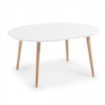 PREVENTA Set Comedor Mesa Extensible + Sillas Crossback - Llegada 30/10 - Imagen 5
