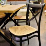 Set Comedor Xtable + Sillas Crossback Top Negro - Imagen 6