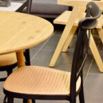 Set de Comedor Extensible Wood (100-140-180 cm) + Sillas Crossback Top - Imagen 4
