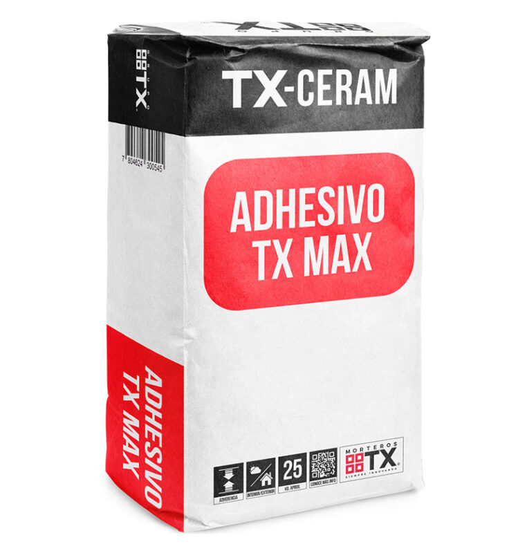 Adhesivo Porcelanato TX-MAX 25Kg