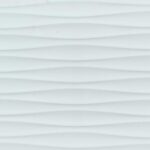 Cerámica Ondas Blanca Brillante 30x60 cm