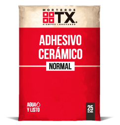 MorterosTX Adhesivo Cerámico Normal saco 25Kg