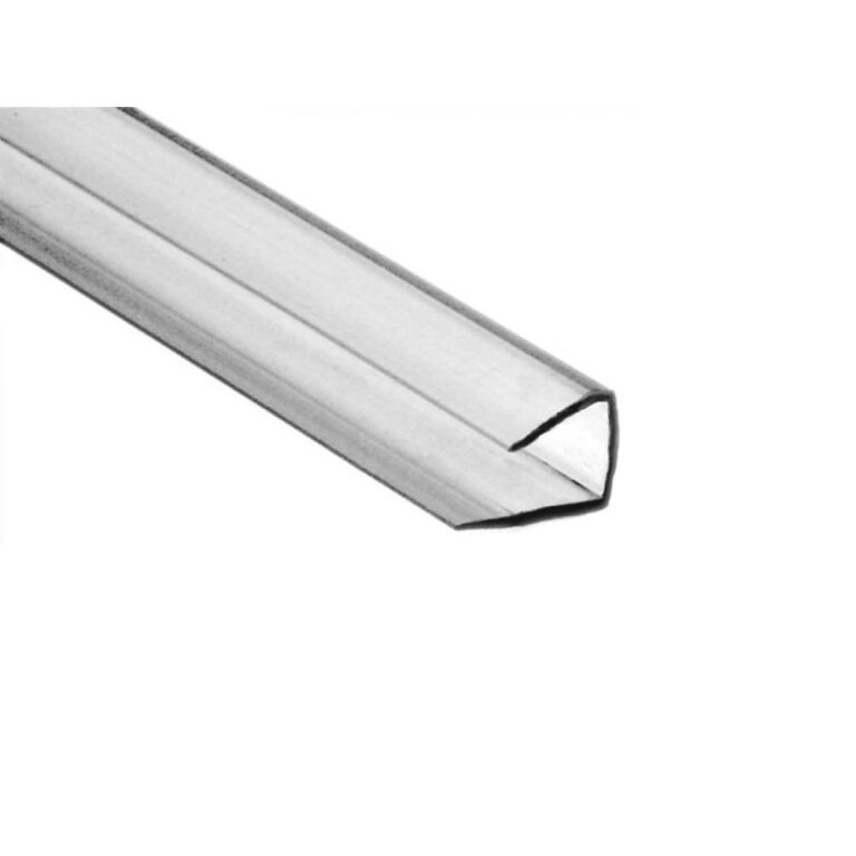 Pl. Policarbonato Femoglas Perfil U De Cierre 2.10 Mt/4-6m