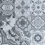 Porcelanato Mosaico 3x3 Black 60x60