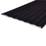 Revestimiento Metálico de Pared Color Negro